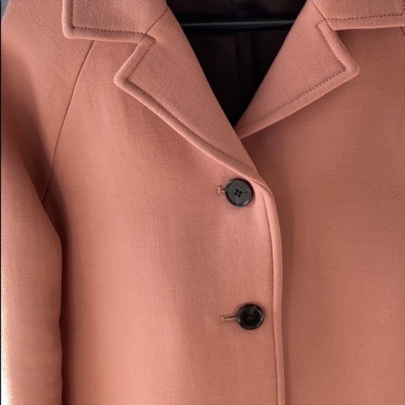COS Wool Car coat Size 6 in Blush (muted) Pink - Picture 14 of 15